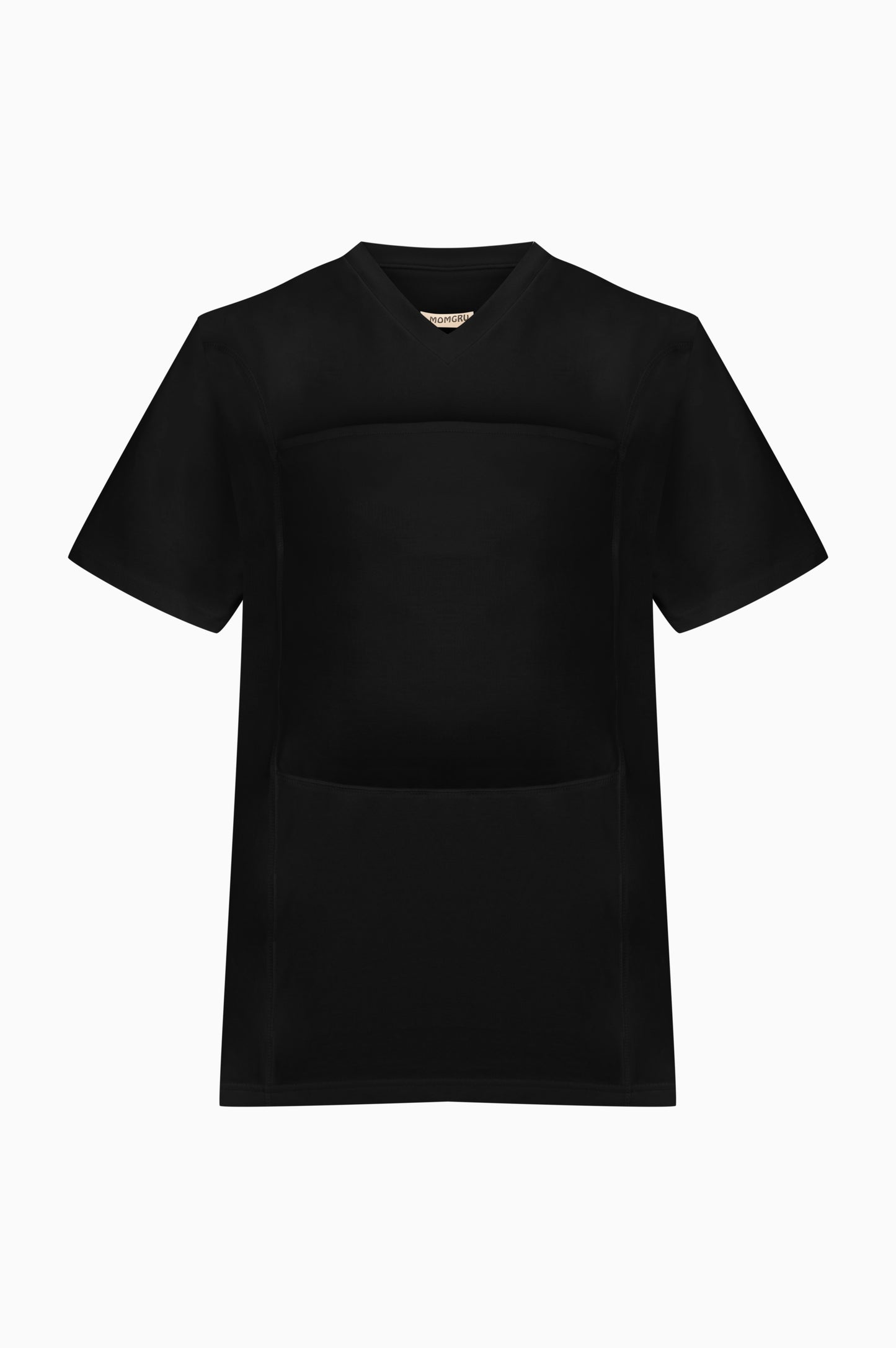 Bebeğim Yanımda Siyah Erkek T-shirt