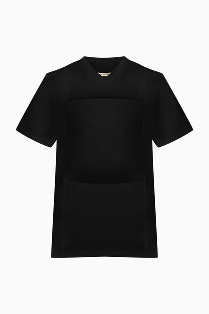 Bebeğim Yanımda Siyah Erkek T-shirt