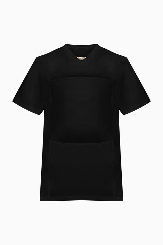 Bebeğim Yanımda Siyah Erkek T-shirt
